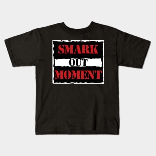 Smark Out Moment Logo Raw is War Version Kids T-Shirt